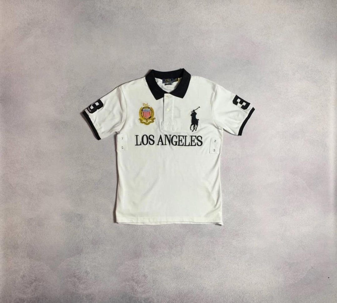 Polo Ralph Lauren Los Angeles USA #3 PRL Big Pony Polo Shirt PRL