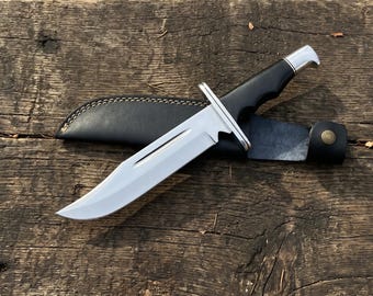 Ghostface Knife Replica – Scream Inspired Buck 120 Style Collectible, Horror Movie Prop Knife, Cosplay Display Weapon & Gift for Horror Fans
