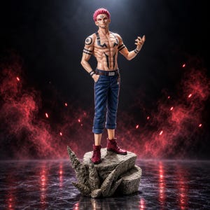 Sukuna Jujutsu Kaisen 3D STL File, Figurine for 3D Printing