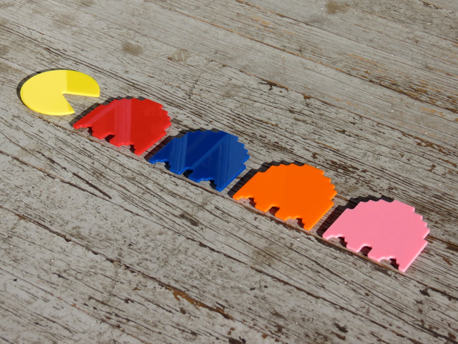 Geeky Gift, Handmade Gamer Coasters, Fun Nerdy Housewares Ghoster Video