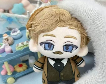 Peluche de Charlotte Detective de 10 cm y llavero de regalo para fans.