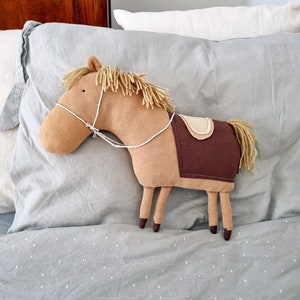 THE RODEO PONY, stuffed animals and plushies, plush horse, kids plush toys, stuffed toy horse, stuffed pony, kids toys pony, stuffed animal. image 3