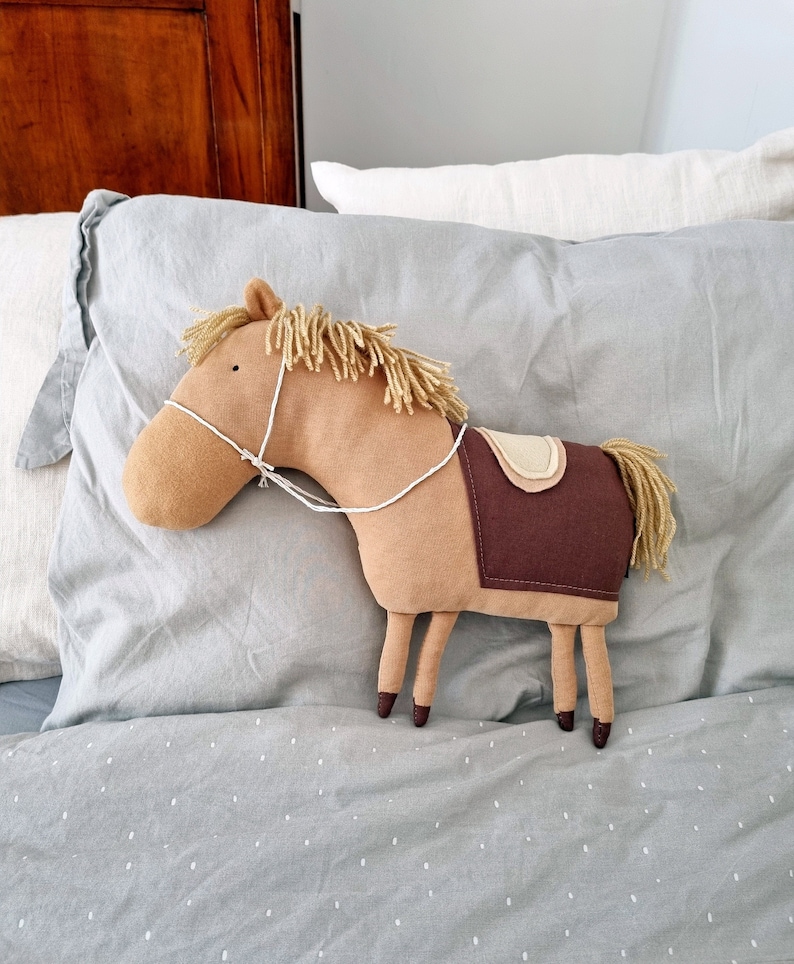 THE RODEO PONY, stuffed animals and plushies, plush horse, kids plush toys, stuffed toy horse, stuffed pony, kids toys pony, stuffed animal. image 3