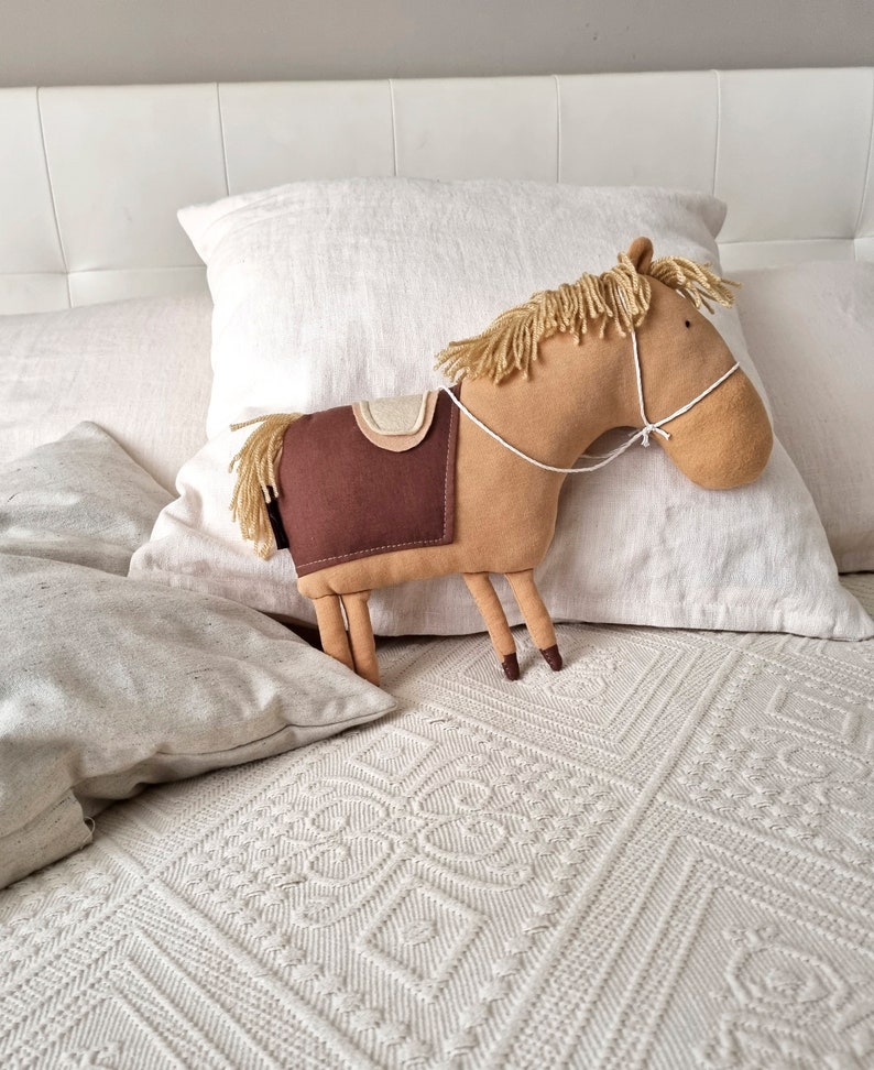THE RODEO PONY, stuffed animals and plushies, plush horse, kids plush toys, stuffed toy horse, stuffed pony, kids toys pony, stuffed animal. image 8