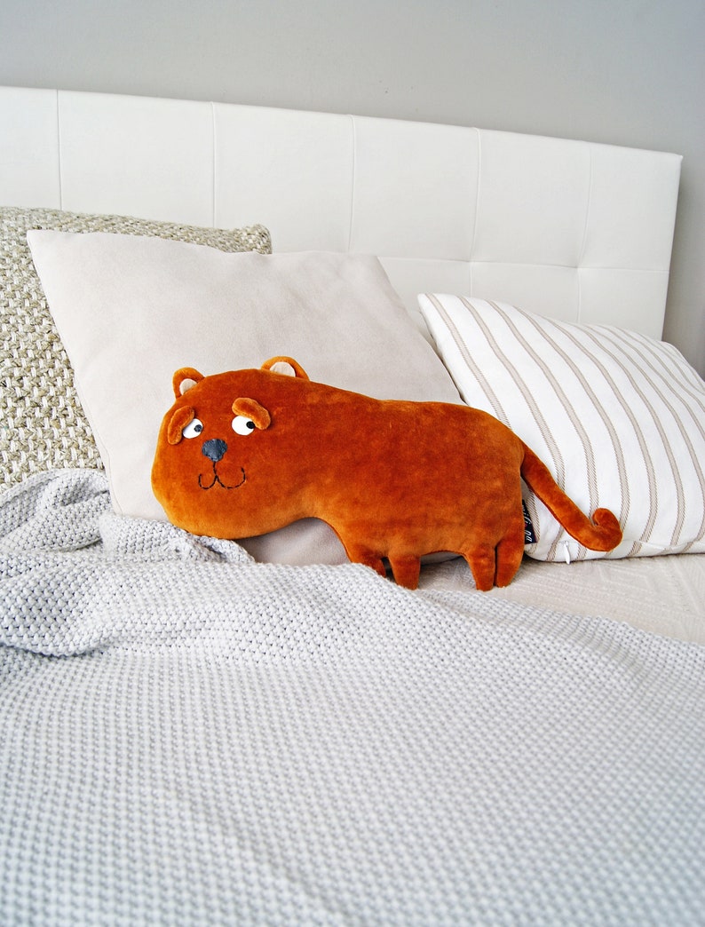 Stuffed cat RUBEUS stuffed animals newborn animal toys Etsy