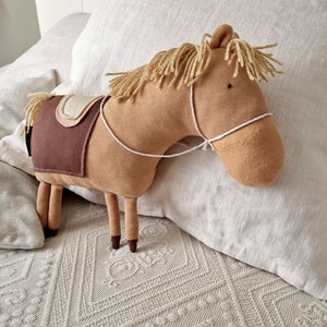 THE RODEO PONY, stuffed animals and plushies, plush horse, kids plush toys, stuffed toy horse, stuffed pony, kids toys pony, stuffed animal. image 7