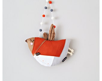 Mrs. TWEET. Baby room wall decoration.
