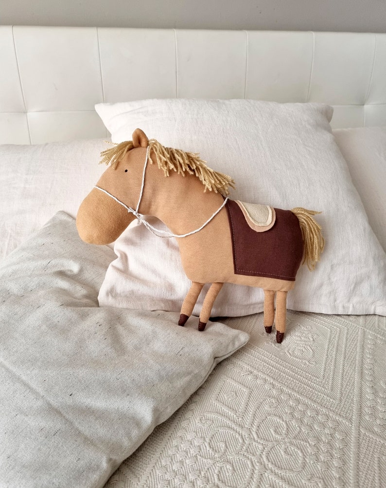 THE RODEO PONY, stuffed animals and plushies, plush horse, kids plush toys, stuffed toy horse, stuffed pony, kids toys pony, stuffed animal. image 2