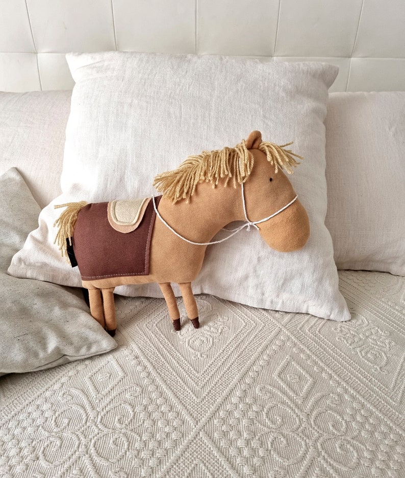THE RODEO PONY, stuffed animals and plushies, plush horse, kids plush toys, stuffed toy horse, stuffed pony, kids toys pony, stuffed animal. image 6