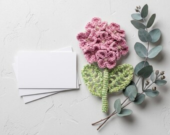 Crochet Flower Pattern PDF | Textured Amigurumi Plushie Decor (Beginner Friendly)