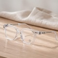Gothic cross silver decorative frame, anti blue light glasses, men's and women's retro transparent glasses, comfortable daily glasses