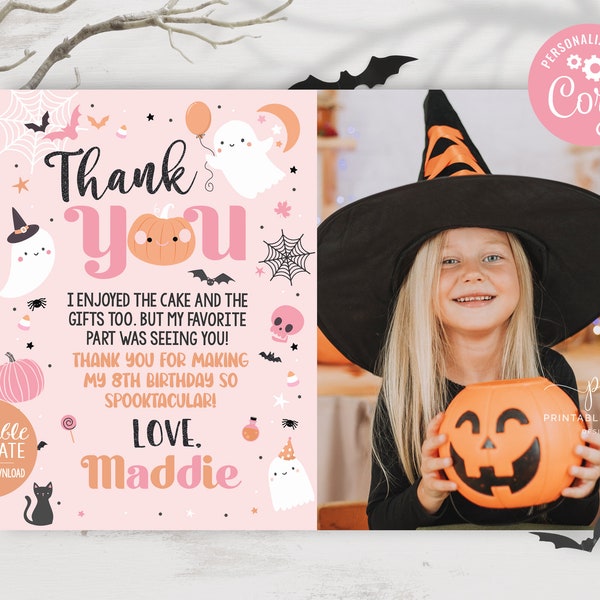 Spooky Thank You - Etsy