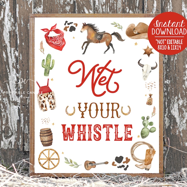 Wet Your Whistle - Etsy