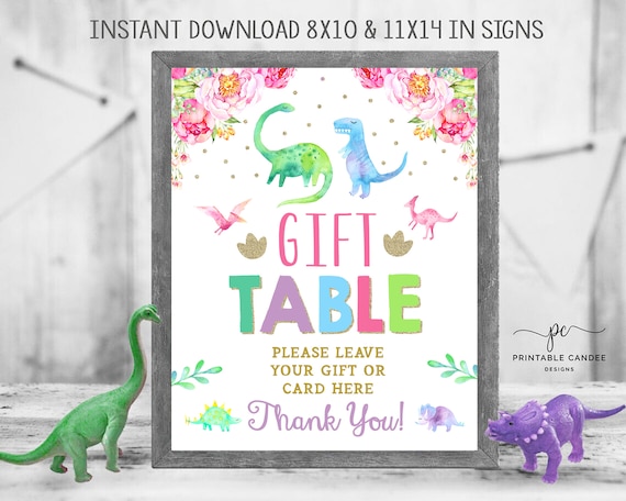 INSTANT DOWNLOAD Printable Pin the Tail on the Dinosaur 8x10