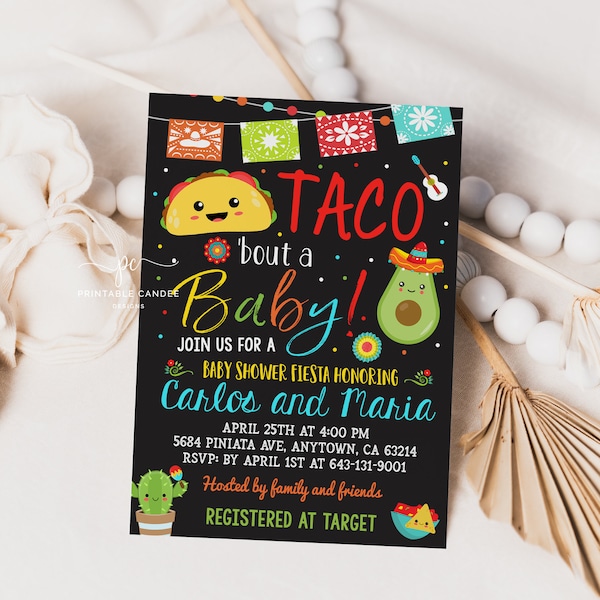 Taco Baby Shower - Etsy