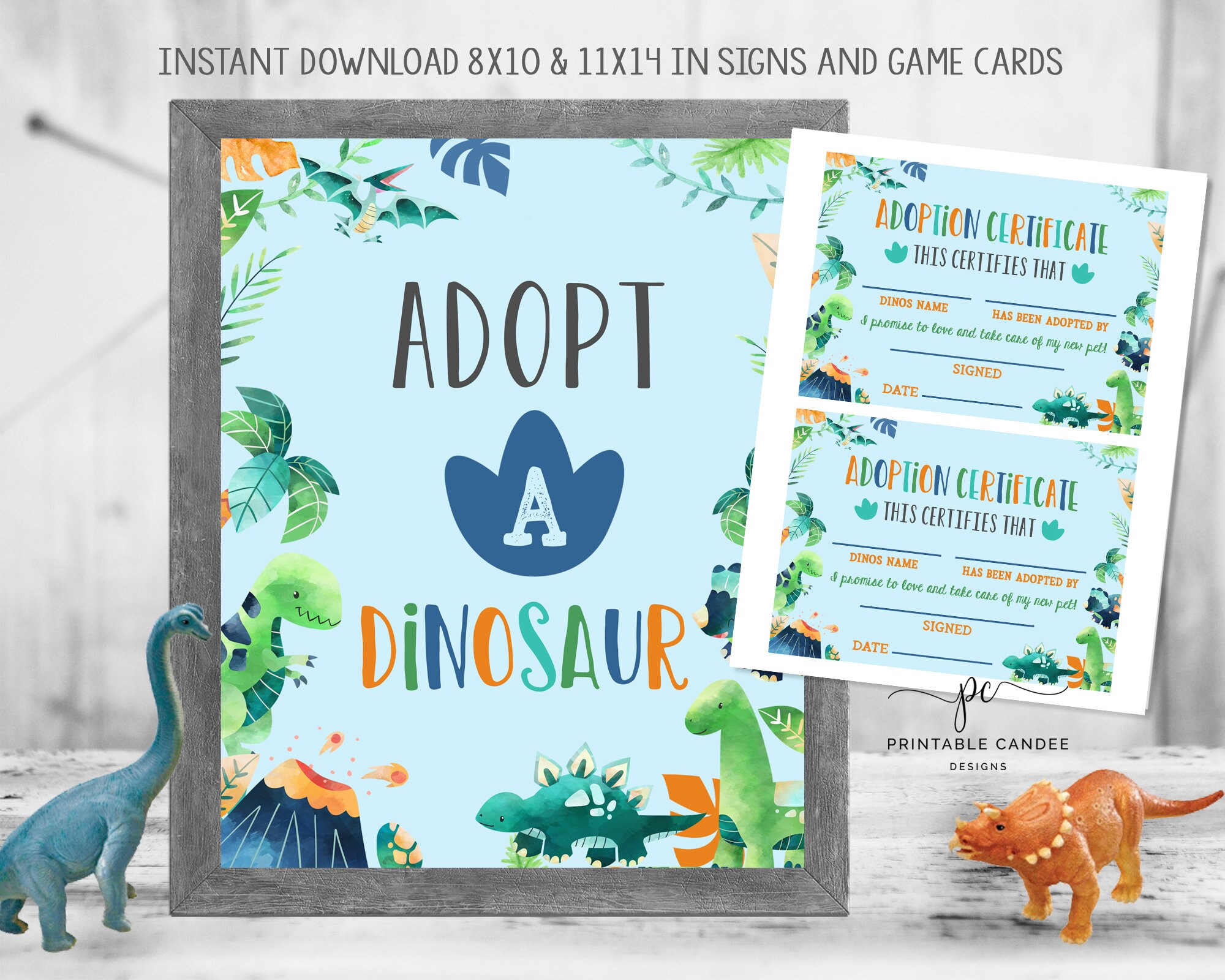 Adopt a Dinosaur heady Sign adopt-a-dinosaur-heady-sign