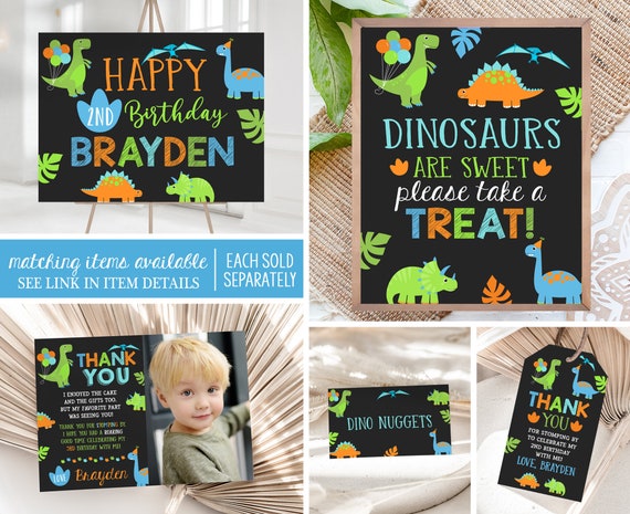 Dinosaur Dig Birthday Party