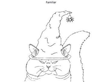 Familiar Digital Hand Embroidery PDF Pattern