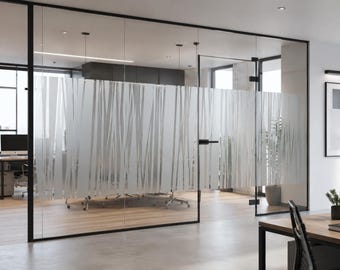 Modern Frosted Glass Pattern SVG | Office Privacy Window Film | Satinato Vetri Moderno | Glass Vinyl Cut File .ai .eps. .pdf