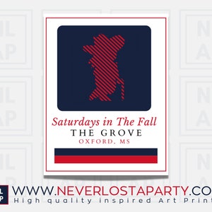 Ole Miss The Grove Wall Art - Digital Download