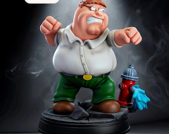 Family Guy – Peter Griffin | Sovereign STL Statue | 3D Print Model | Digital STL File