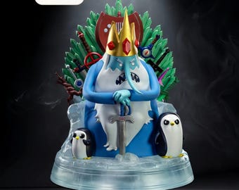 Adventure Time – Ice King | Dominion STL Statue | 3D Print Model | Digital STL File