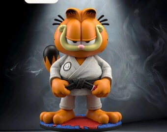 Garfield – Garfield | Fury STL Statue | 3D Print Model | Digital STL File