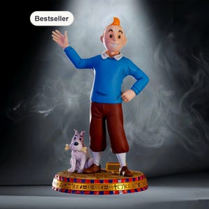 The Adventures of Tintin – TinTin | Ascension STL Statue | 3D Print Model | Digital STL File image 1