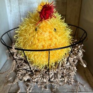 Crochet Chicken Farmhouse Decor Handmade Chickens Plush Chicken Country Chicken Decor Chicken Toy