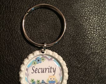 Security Bottle  ap Keychain