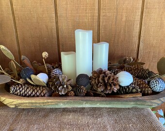 Pinecone and Sweet Gum Ball Vase Filler 