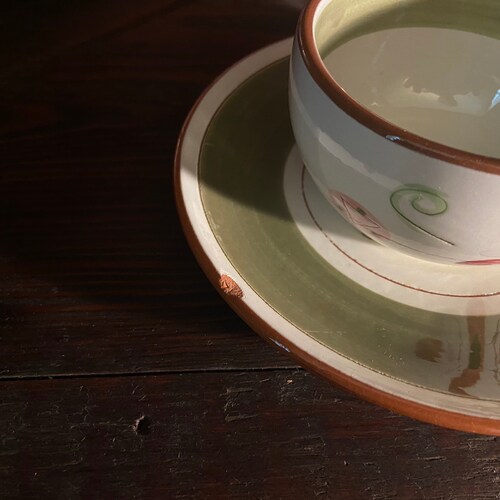 Stangl Carnival cups and saucers shops