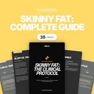 Skinny Fat Ebook | Workout Program Diet Guide | Muscle Building Manual | Body Recomposition PDF | Home Gym Routine