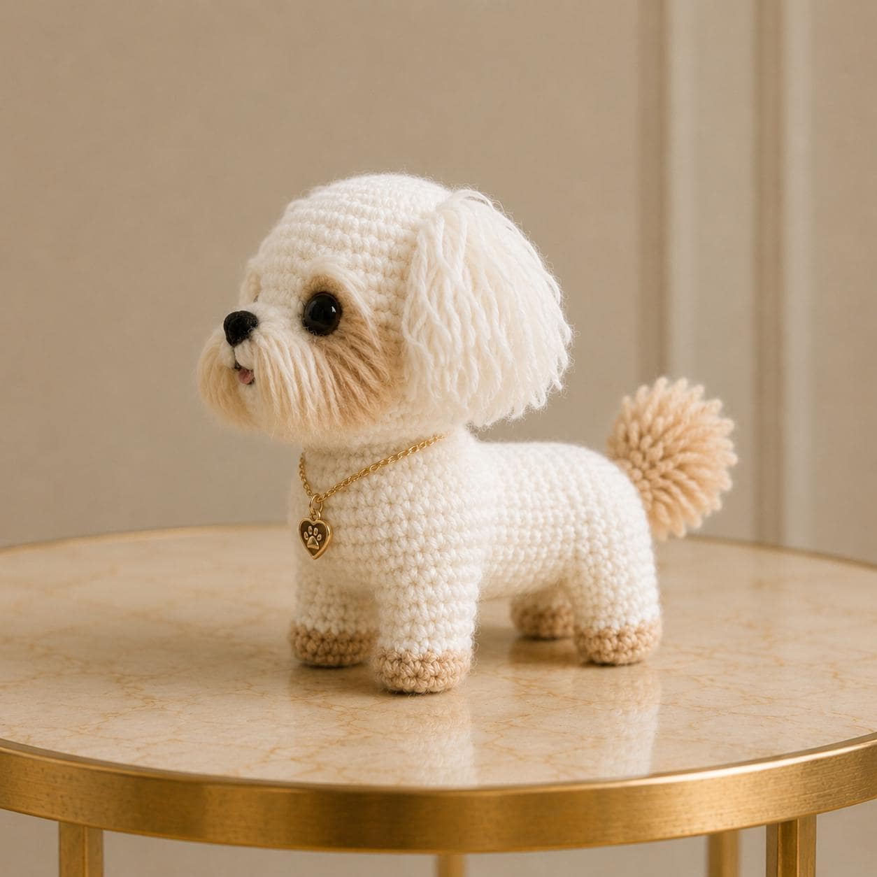 かぎ針編みのマルチーズ - Etsy 日本