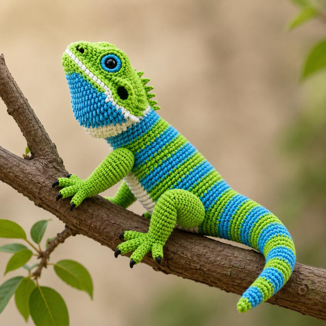 39 Lizard Crochet Patterns for Amigurumi Fans, Gifts, and Quirky Handmade Decor 23 Lizard Iguana Amigurumi Tutorial