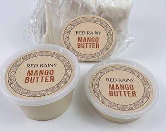 Burro di mango crudo sfuso, puro, naturale, biologico, non raffinato, spremuto a freddo, ottimo idratante per pelle, corpo, viso e capelli.