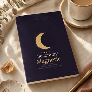 Magnetic Self Trilogy — 270-Day Guided Journal Bundle Printable PDF | Moon Sun Star Series for Self-Discovery, Embodiment & Soul-Led Living