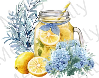 Fresh Lemonade Sublimation Design