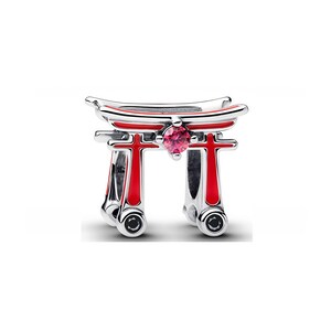 925 Sterling Silver Charms passar Pandora Stitch Angel Blå Rosa Emaljpärlor Utklippt Minnie Daisy Dingel Personliga Smycken Gåva för Kvinnor 4