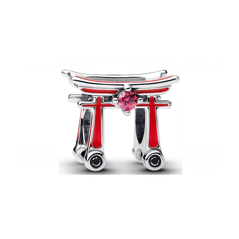 925 Sterling Silver Charms passar Pandora Stitch Angel Blå Rosa Emaljpärlor Utklippt Minnie Daisy Dingel Personliga Smycken Gåva för Kvinnor 4