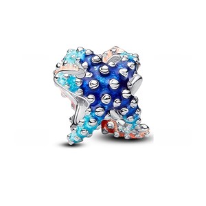 925 Sterling Silver Charms passar Pandora Stitch Angel Blå Rosa Emaljpärlor Utklippt Minnie Daisy Dingel Personliga Smycken Gåva för Kvinnor 3