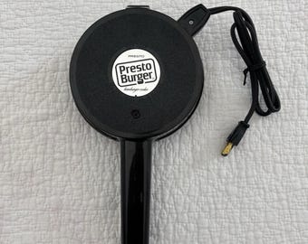 Vintage Presto Burger Electric Hamburger Sandwich Cooker