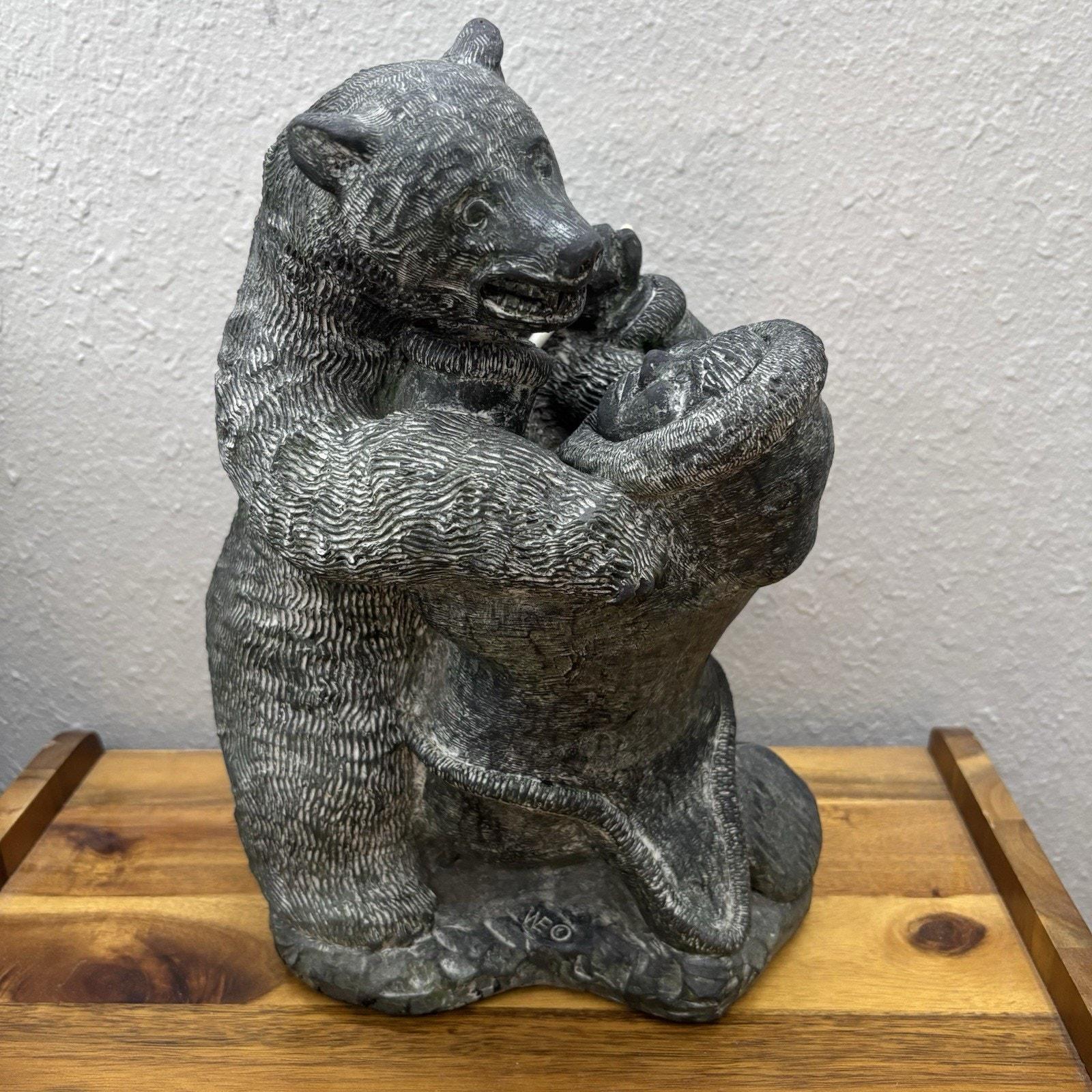 Inuit Soapstone Carving Loon - Etsy Canada