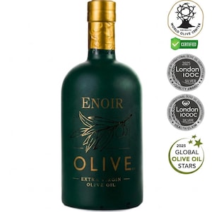 High Polyphenol Organic Cold Pressed Extra Virgin Olive Oil – Unfiltered, Award-Winning (500ml)