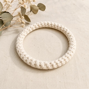 Crochet Bangle Bracelet Pattern | Beginner Jewelry Tutorial (PDF Download)