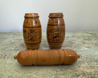 Antik monogramerad sterling Etui syfingerhållare