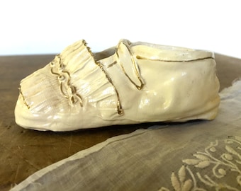 Antique baby shoe