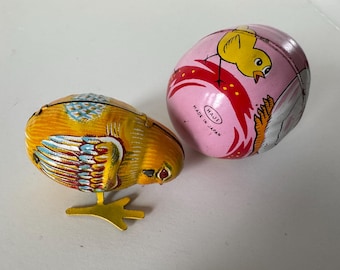 Juguete de hojalata de metal vintage de los años 50