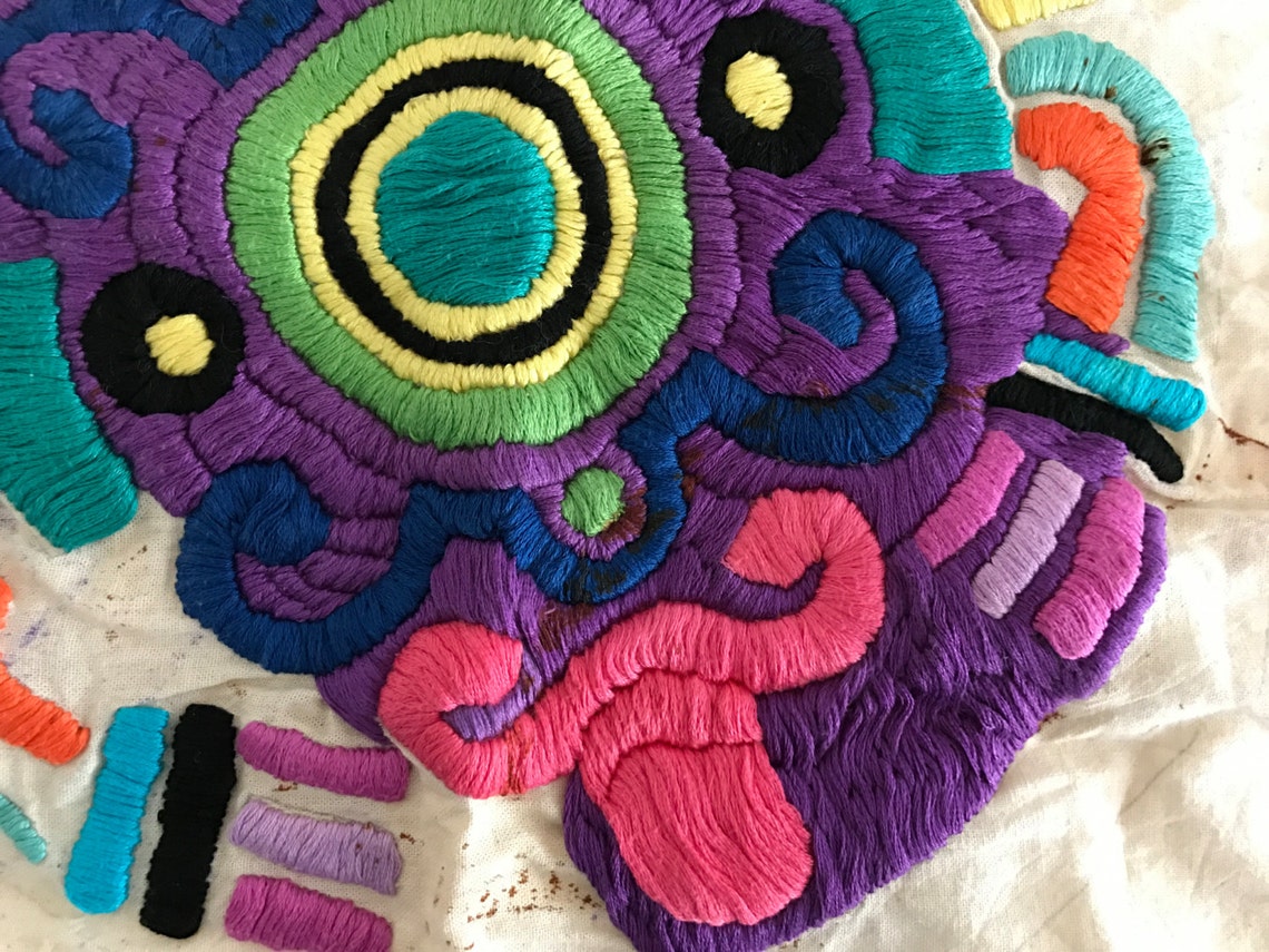 Vintage Embroidery Etsy