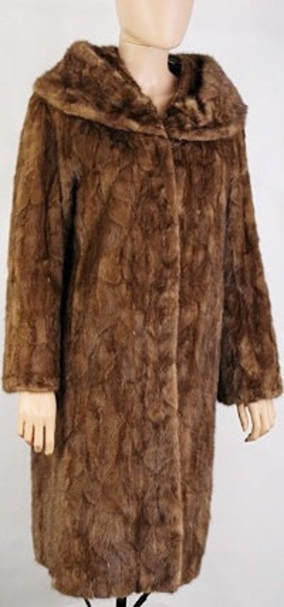 Vintage mink fur coat - As is